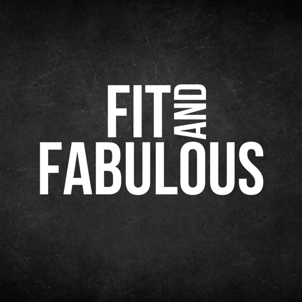 Fit and fabulous logo